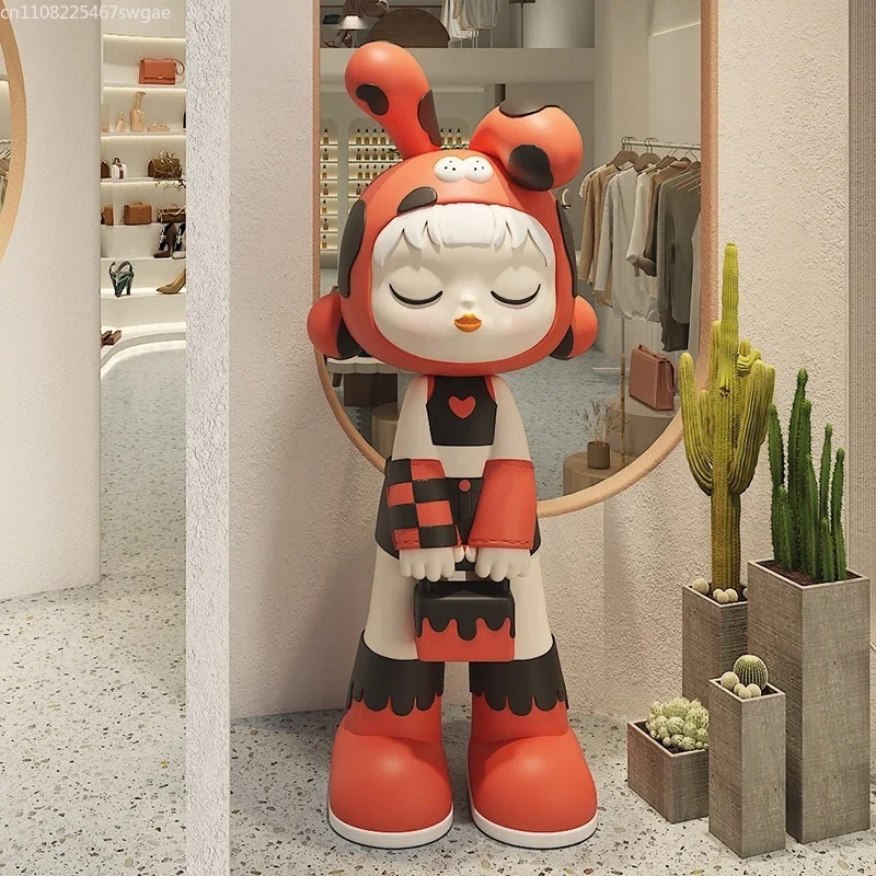 アートカートゥーンガール像 室内ファッションキャラクターモデ - Crafting Resin のレビューと価格