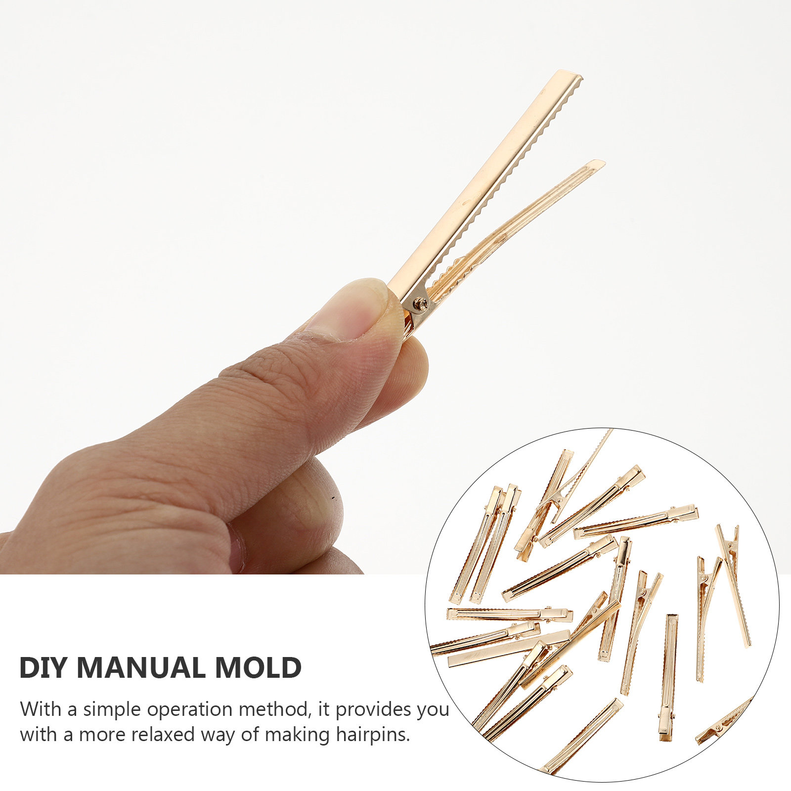 1セットシリコンヘアクリップモールド DIYアートモールド  - Resin Crafts Diy のレビューと価格