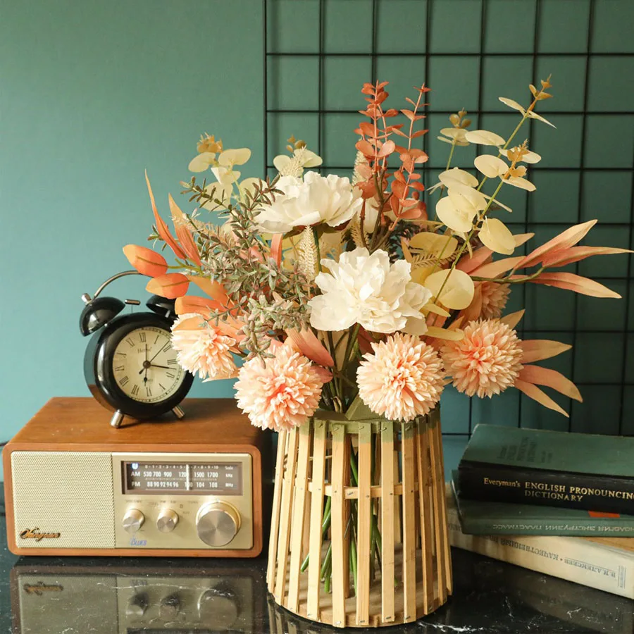 @@タンポポの花束 造花 シミュレーションドライフラワー ホ - Dried Flower Bulk のレビューと価格