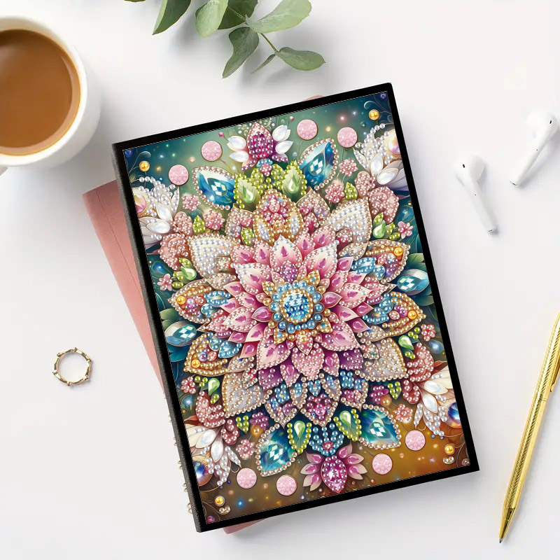 DIYダイヤモンドアートペインティングセット、花柄・動物柄P - Resin Craft Kit のレビューと価格